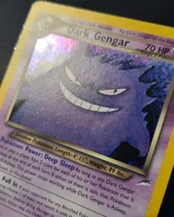 Pokemon Card - Dark Gengar 6/105 Holo Rare Neo Destiny WOTC Vintage 1999 NM/EX - Image 3