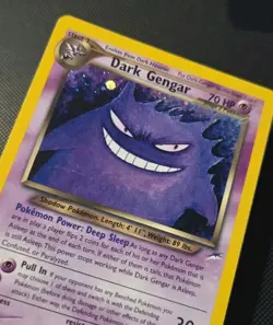 Pokemon Card - Dark Gengar 6/105 Holo Rare Neo Destiny WOTC Vintage 1999 NM/EX - Image 4