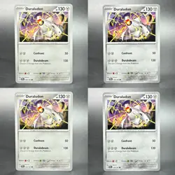 Pokemon Scarlet & Violet: Surging Sparks #129/191 Duraludon Lot of 4 - Image 1