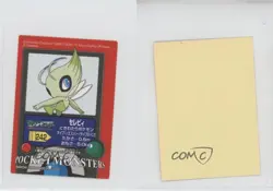 Celebi Bandai Pokemon Advanced Generation Pokedex Entry Stickers Japanese 0q9m - Image 3