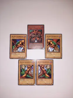 Yugioh Exodia The Forbidden one set head and Limbs - Image 1
