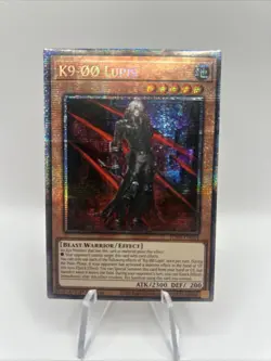 Yu-Gi-Oh! K9-00 Lupis - JUSH-EN34 - Starlight Rare - NEAR MINT! - Image 1