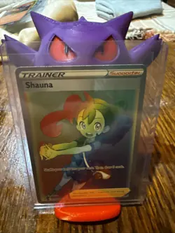 Pokemon Card - Shauna 278/264 Fusion Strike Secret Rare Rainbow Holo - Image 1