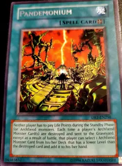 Yu-Gi-Oh! TCG Pandemonium Dark Revelation Volume 1 Dr1-En256 Unlimited Rare LP - Image 1