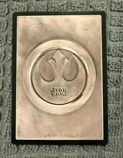 Wedge Antilles playing card from Star Wars CCG - limited edition - Image 2
