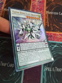 Yu-Gi-Oh! Clear Wing Fast Dragon DUDE-EN011 Ultra Rare 1st Edition Near Mint - Image 2