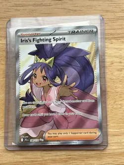 Iris's Fighting Spirit Holo Card 180/159 Sv09: Journey Together Ultra Rare - Image 1