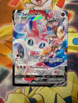 Sylveon Vmax TG15/TG30 Brilliant Stars Near Mint Condition Pokemon Card - Image 1