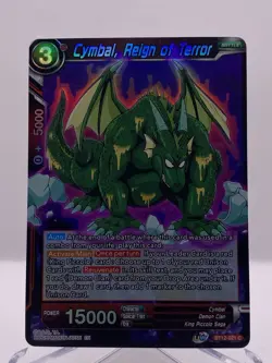 Dragon Ball Super CCG Cymbal, Reign Of Terror BT12-021 C Foil Bandai Card - Image 1