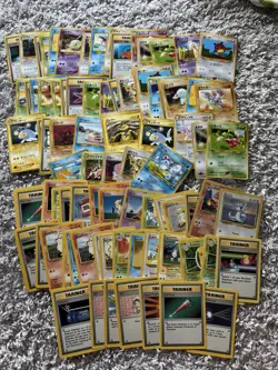 1999 Pokemon Base Set Unlimited & Japanese Neo 89 Card Lot Pack Fresh NM/Mint - Image 1