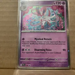 Sylveon - 2025 Pokemon Holo Prismatic Evolutions Black Star Promo Card SVP 172 - Image 3