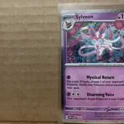 Sylveon - 2025 Pokemon Holo Prismatic Evolutions Black Star Promo Card SVP 172 - Image 5