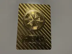 Bartholomew Kuma One Piece Wanted Poster Gold Fan Art Card - Image 2