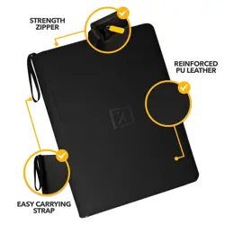 X PRO 1000+ Card Binder - Comes with 200 Card Sleeves | Compatible with TCG, ... - Image 3