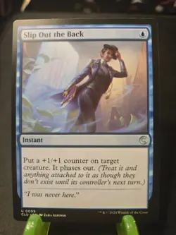 MTG Slip Out the Back Ravnica: Clue Edition Regular Uncommon NM - Image 1