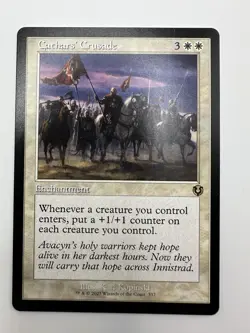 MTG TCG Cathars' Crusade (Retro Frame) Innistrad Remastered Regular - Image 1