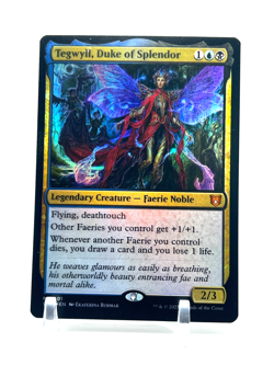 Tegwyll, Duke of Splendor - FOIL - M #0001 - Commander: Wilds of Eldraine - MTG - Image 1