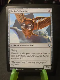 MTG Jhoira's Familiar Dominaria Regular Uncommon NM - Image 1