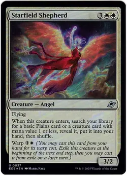 MTG Edge Of Eternities Starfield Shepherd Foil (Uncommon) - Image 2