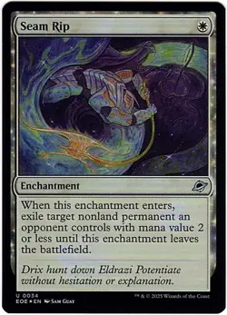 MTG Edge Of Eternities Seam Rip Foil (Uncommon) - Image 2