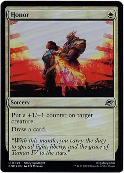 MTG Edge Of Eternities Honor Foil (Uncommon) - Image 2