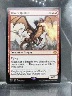 MTG English Utvara Hellkite NM Normal Ravnica Allegiance: Guild Kits - Image 1