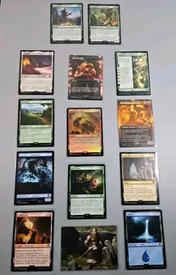 🔥BLIND PACK OF 30 MTG LOTR TCG NMOB CARDS! RARE,UNCOM,LEGENDARY, FULL ART!!🔥 - Image 2