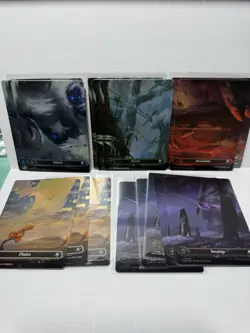 MTG Edge of Eternities 20 Galaxy Foil Lands - Image 1