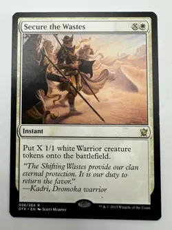 MTG TCG Secure the Wastes Dragons of Tarkir Regular - Image 1
