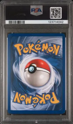 2004 POKEMON EX TEAM ROCKET RETURNS GOLD STAR #109 TREECKO-HOLO *New Cert* PSA 8 - Image 2