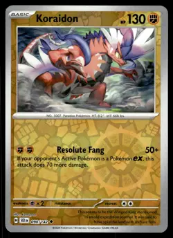 KORAIDON [FOIL] - 090/131 - STELLAR CROWN SCR POKEMON REVERSE - NM - Image 1
