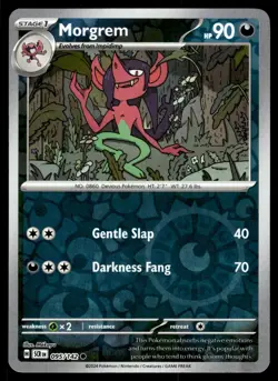 MORGREM [FOIL] - 095/131 - STELLAR CROWN SCR POKEMON REVERSE - NM - Image 1