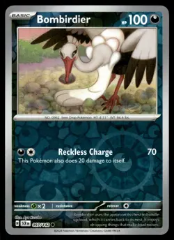 BOMBIRDIER [FOIL] - 097/131 - STELLAR CROWN SCR POKEMON REVERSE - NM - Image 1