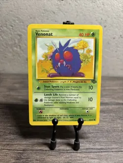 Venonat 63/64 Jungle Regular Common-Vintage-Pokemon TCG-Fast Shipping-NM!! - Image 1