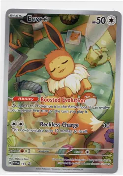 Pokemon Eevee Full Art Black Star Promo SVP 173 C - Image 1