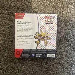 Pokemon TCG Scarlet and Violet - 151 Alakazam ex Collection Box - 4 Packs 820650855269 - Image 2