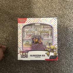 Pokemon TCG Scarlet and Violet - 151 Alakazam ex Collection Box - 4 Packs 820650855269 - Image 3