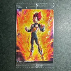 S2316 Vegeta Super Saiyan God R Holo Japanese Dragon Ball Itajaga Vol.7 Card - Image 1