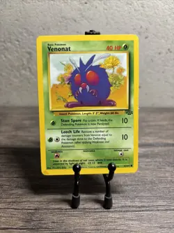 Venonat 63/64 Jungle Regular Common-Vintage-Pokemon TCG-Fast Shipping-LP!! - Image 1