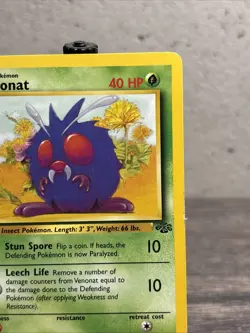 Venonat 63/64 Jungle Regular Common-Vintage-Pokemon TCG-Fast Shipping-LP!! - Image 3