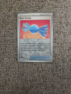 M/NM Rare Candy 89/91 Reverse Holo Common Paldean Fates Pokemon TCG - Image 1