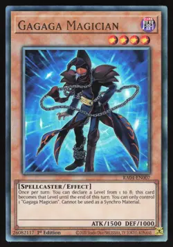 Gagaga Magician - RA04-EN007 - Ultimate Rare - 1st Edition Yugioh - Image 1
