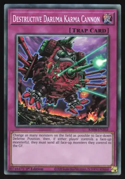 Destructive Daruma Karma Cannon - RA04-EN103 - Collector's Rare - Yugioh - Image 1