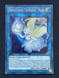 Yugioh Protector of the Agents - Moon GFP2-EN011 Ultra Rare NM - Image 1