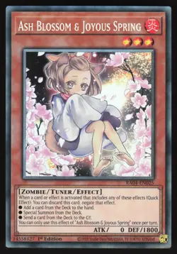 Ash Blossom & Joyous Spring ALT ART - RA04-EN025 - Collector's Rare - Yugioh - Image 1