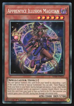 Apprentice Illusion Magician - RA04-EN023 - Collector's Rare 1st Edition Yugioh - Image 1