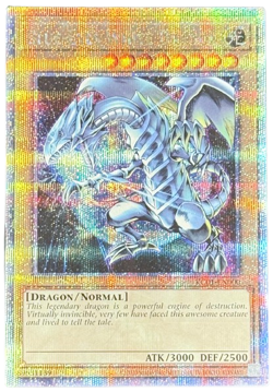 Yugioh KC01-EN000 Blue-Eyes White Dragon Quarter Century Secret Rare MINT - Image 1