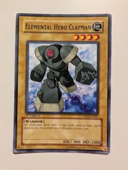 1x (LP) Elemental Hero Clayman - YSDJ-EN007 - Common - 1st Edition YuGiOh - Image 1