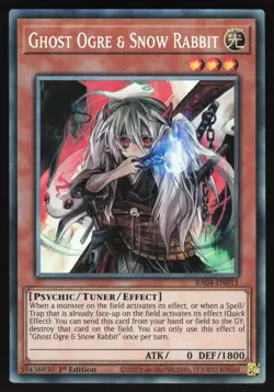Ghost Ogre & Snow Rabbit - RA04-EN015 - Collector's Rare - 1st Edition Yugioh - Image 1