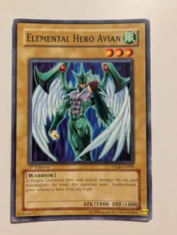 1x (EX) Elemental Hero Avian - YSDJ-EN005 - Common - 1st Edition YuGiOh - Image 1
